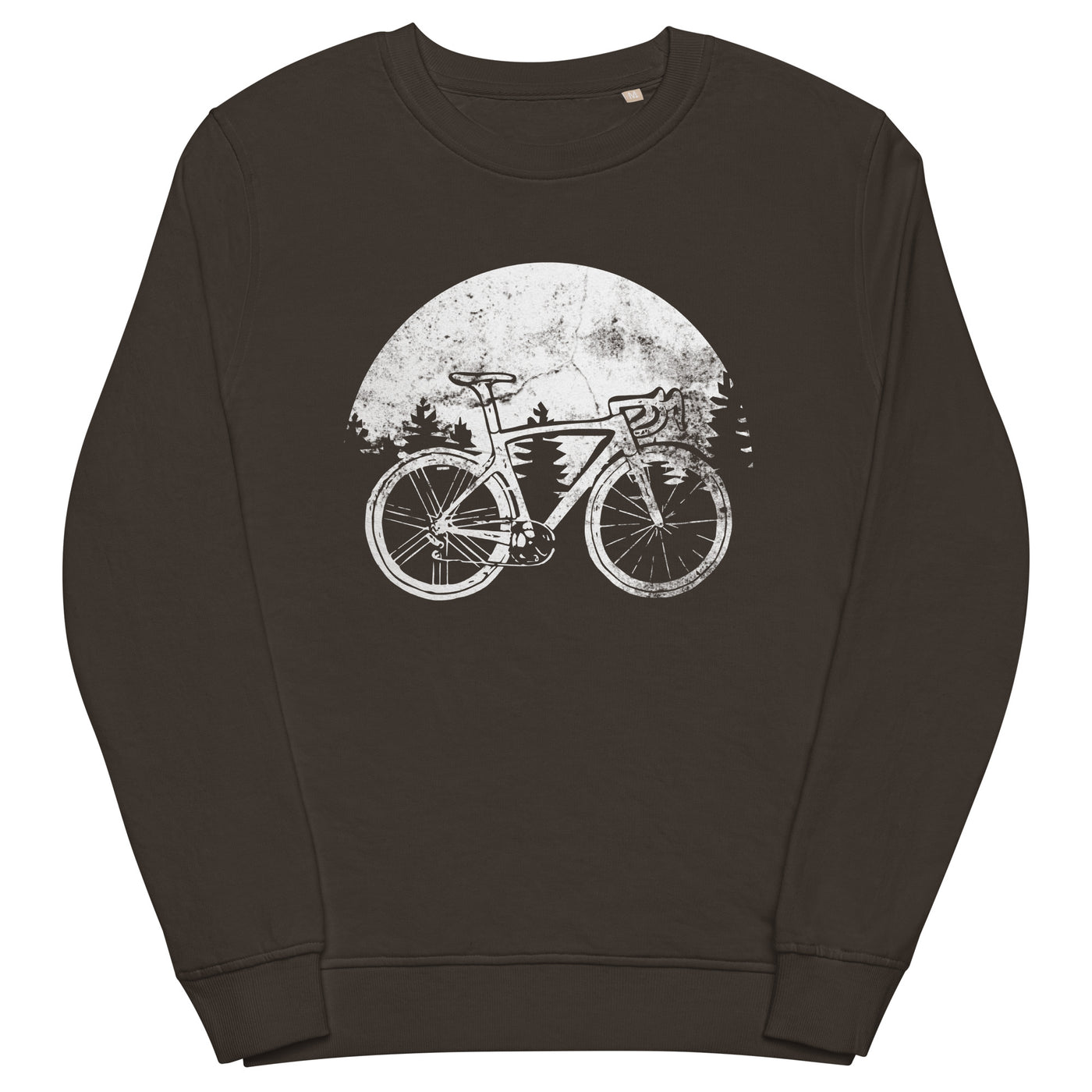 Sonne - Radfahren - Unisex Premium Organic Sweatshirt fahrrad xxx yyy zzz Deep Charcoal Grey