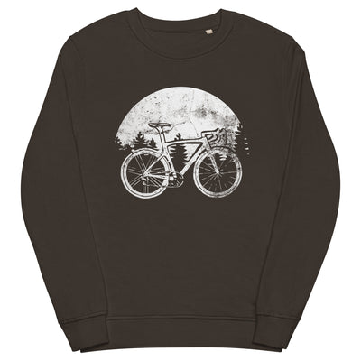 Sonne_-_Radfahren_-_(F)_(2) - Unisex Premium Organic Sweatshirt xxx yyy zzz Deep Charcoal Grey