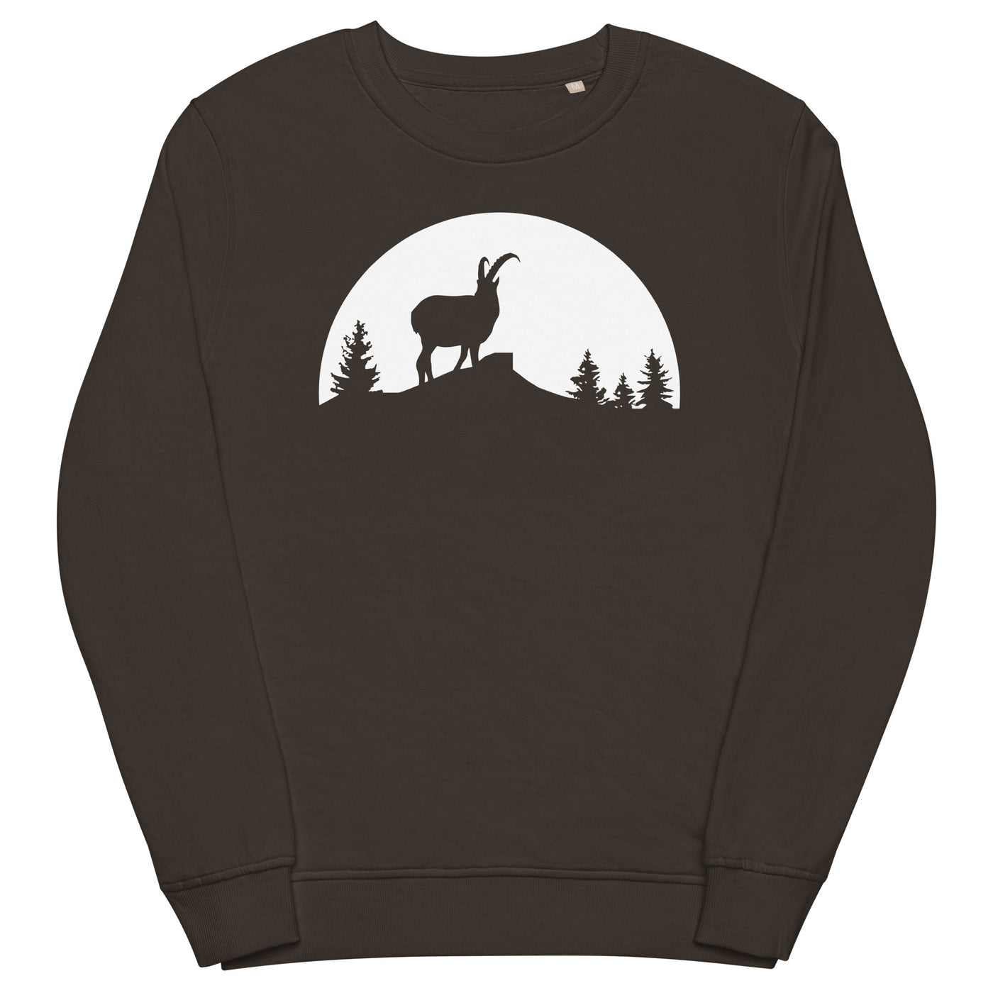 Sonne_-_Goat_-_(B) - Unisex Organic Sweatshirt | SOL'S 03574 xxx yyy zzz Deep Charcoal Grey