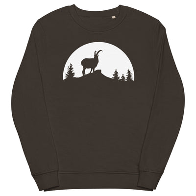 Sonne_-_Goat_-_(B) - Unisex Organic Sweatshirt | SOL'S 03574 xxx yyy zzz Deep Charcoal Grey