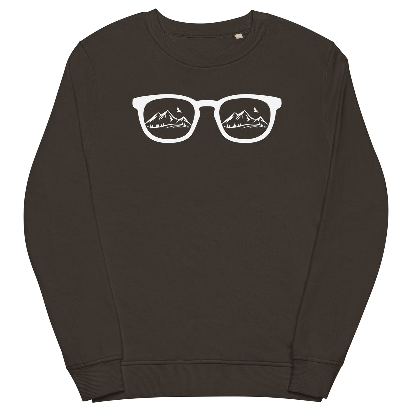 Sonnenbrille und Berge - Unisex Premium Organic Sweatshirt berge xxx yyy zzz Deep Charcoal Grey