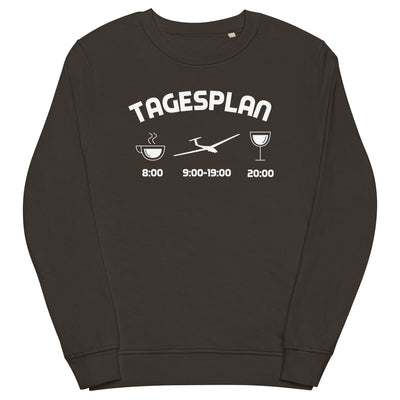 Tagesplan - - Unisex Premium Organic Sweatshirt berge xxx yyy zzz Deep Charcoal Grey