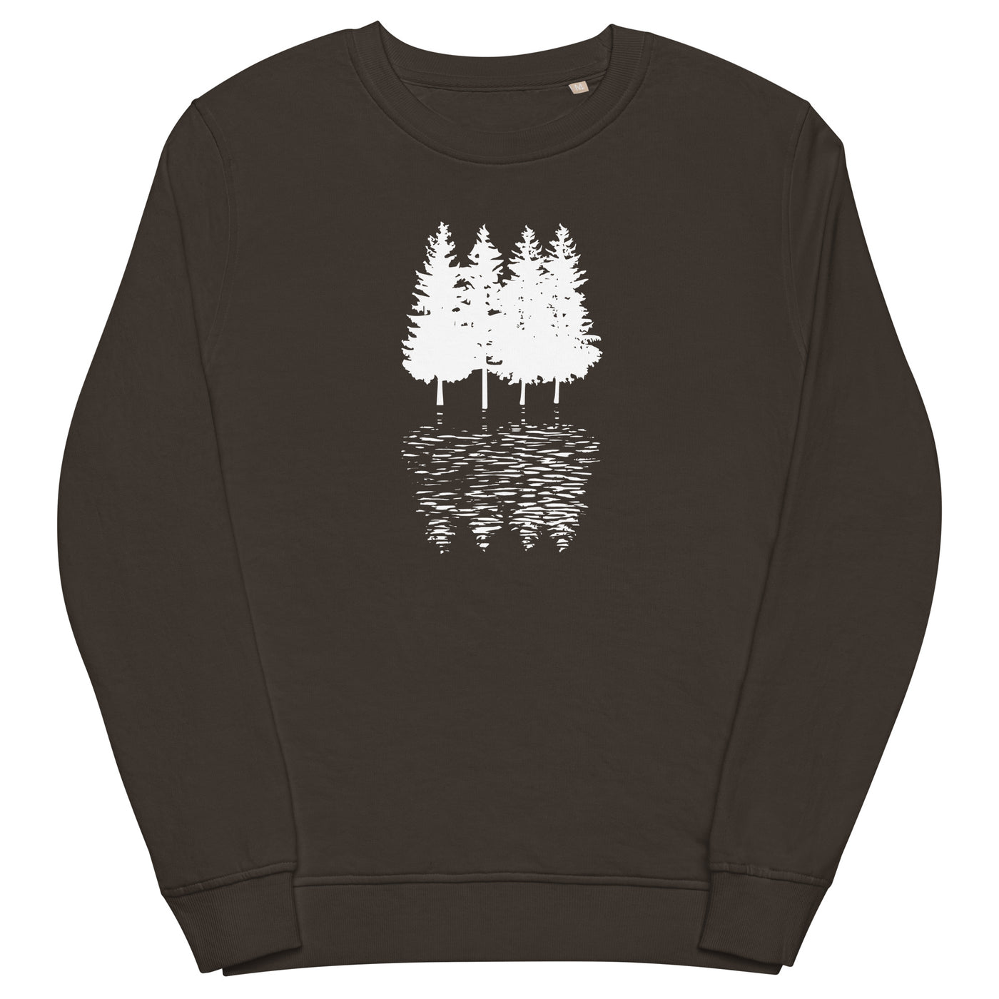 Bäume - (C) - Unisex Organic Sweatshirt | SOL'S 03574 xxx yyy zzz Deep Charcoal Grey