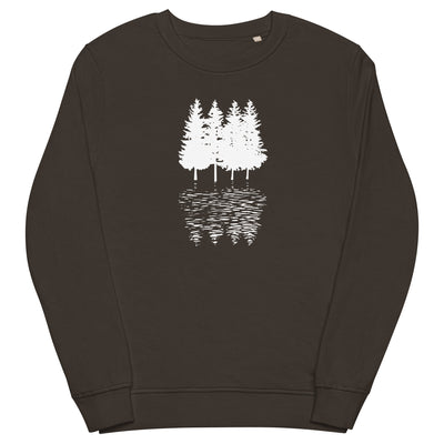 Bäume - Unisex Premium Organic Sweatshirt camping xxx yyy zzz Deep Charcoal Grey