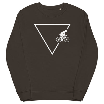 Dreieck 1 und Radfahren - Unisex Premium Organic Sweatshirt fahrrad xxx yyy zzz Deep Charcoal Grey