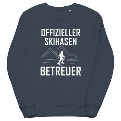 Skihasen Betreuer - Unisex Premium Organic Sweatshirt ski Navyblau