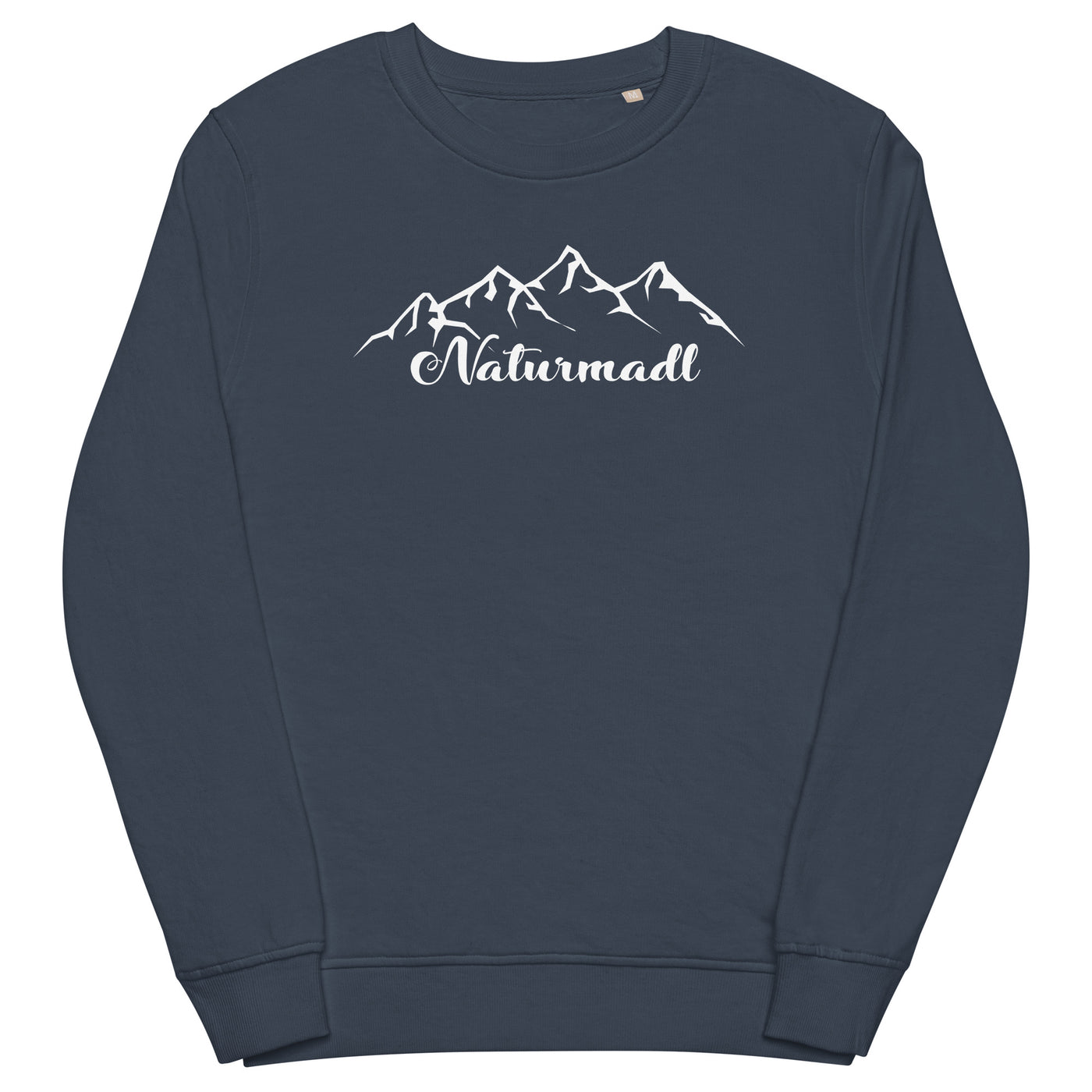 Naturmadl - Unisex Premium Organic Sweatshirt berge Navyblau