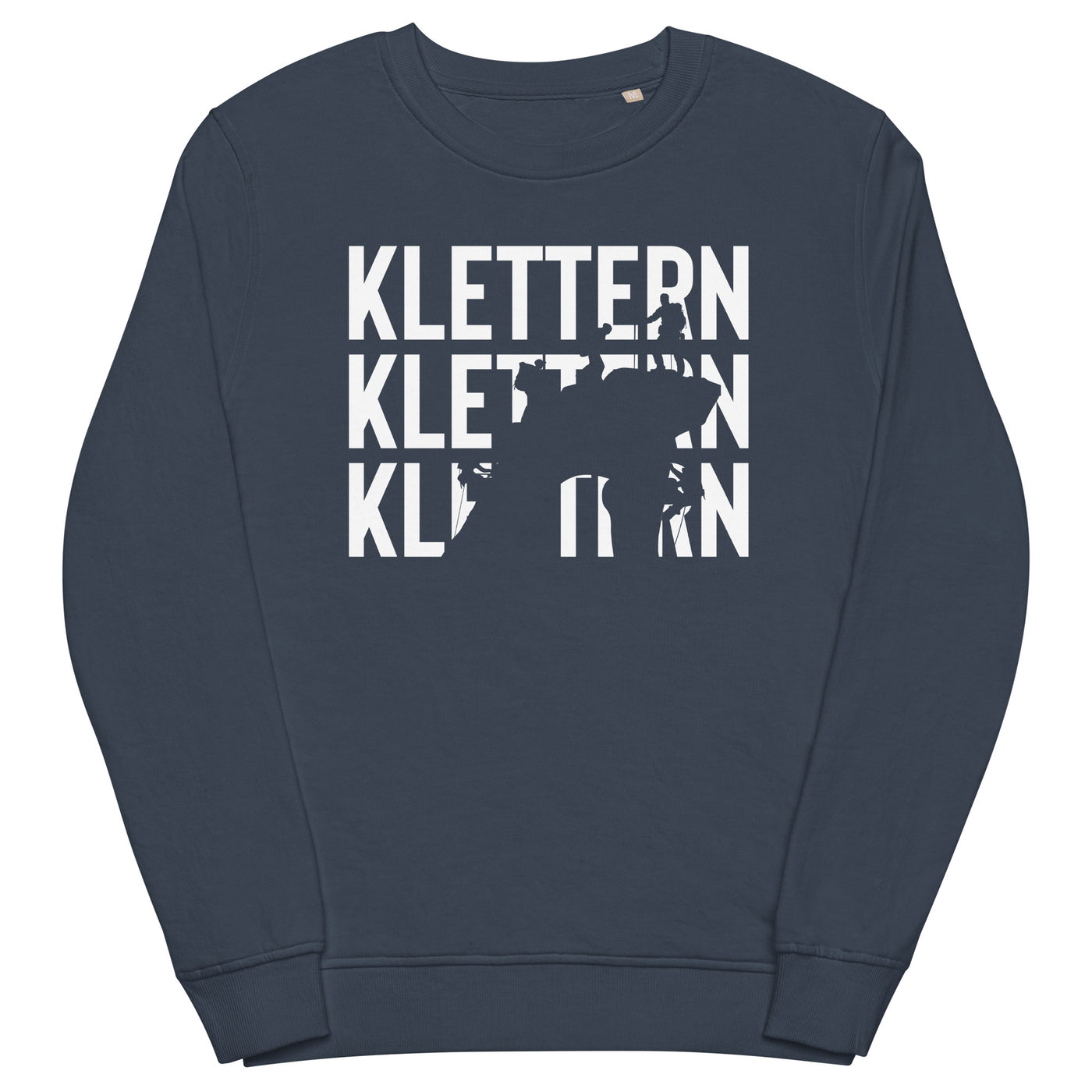 Klettern - Unisex Premium Organic Sweatshirt klettern xxx yyy zzz French Navy