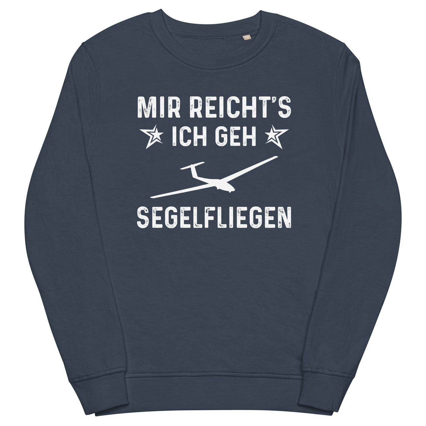 Mir Reicht's Ich Gen Segelfliegen - Unisex Premium Organic Sweatshirt berge xxx yyy zzz French Navy