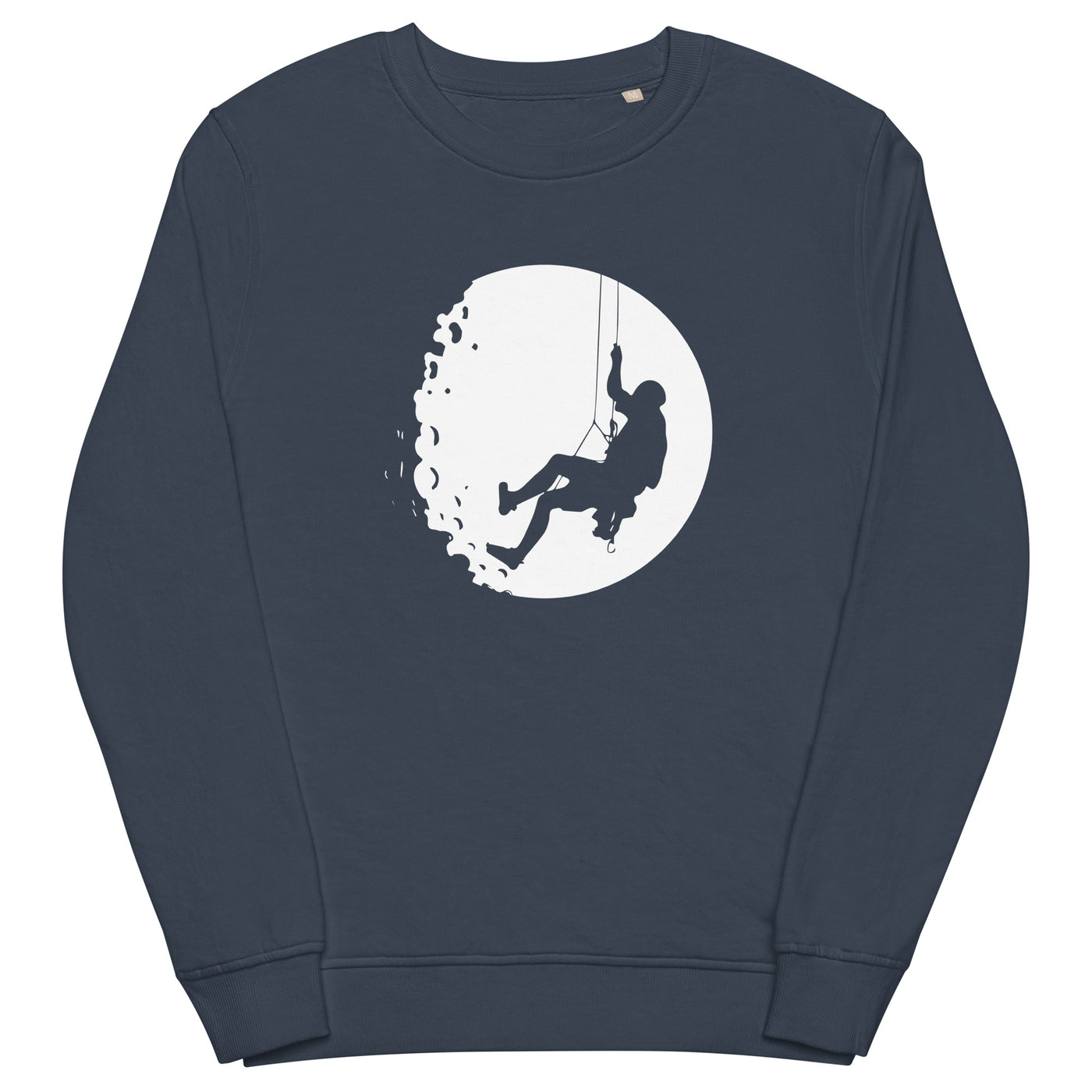 Moon - Klettern - Unisex Premium Organic Sweatshirt klettern xxx yyy zzz French Navy