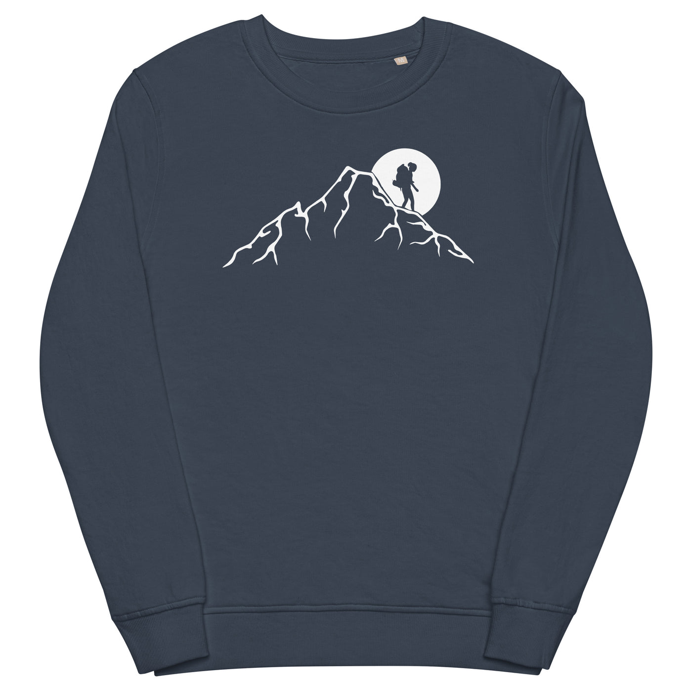 Berge - Wandern - (18) - Unisex Premium Organic Sweatshirt wandern xxx yyy zzz French Navy