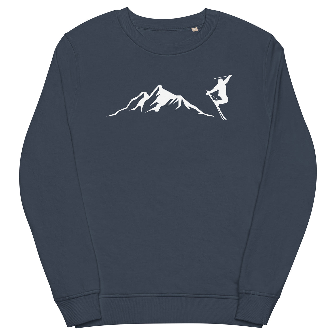 Berge - Skifahren - (14) - Unisex Premium Organic Sweatshirt klettern ski xxx yyy zzz French Navy