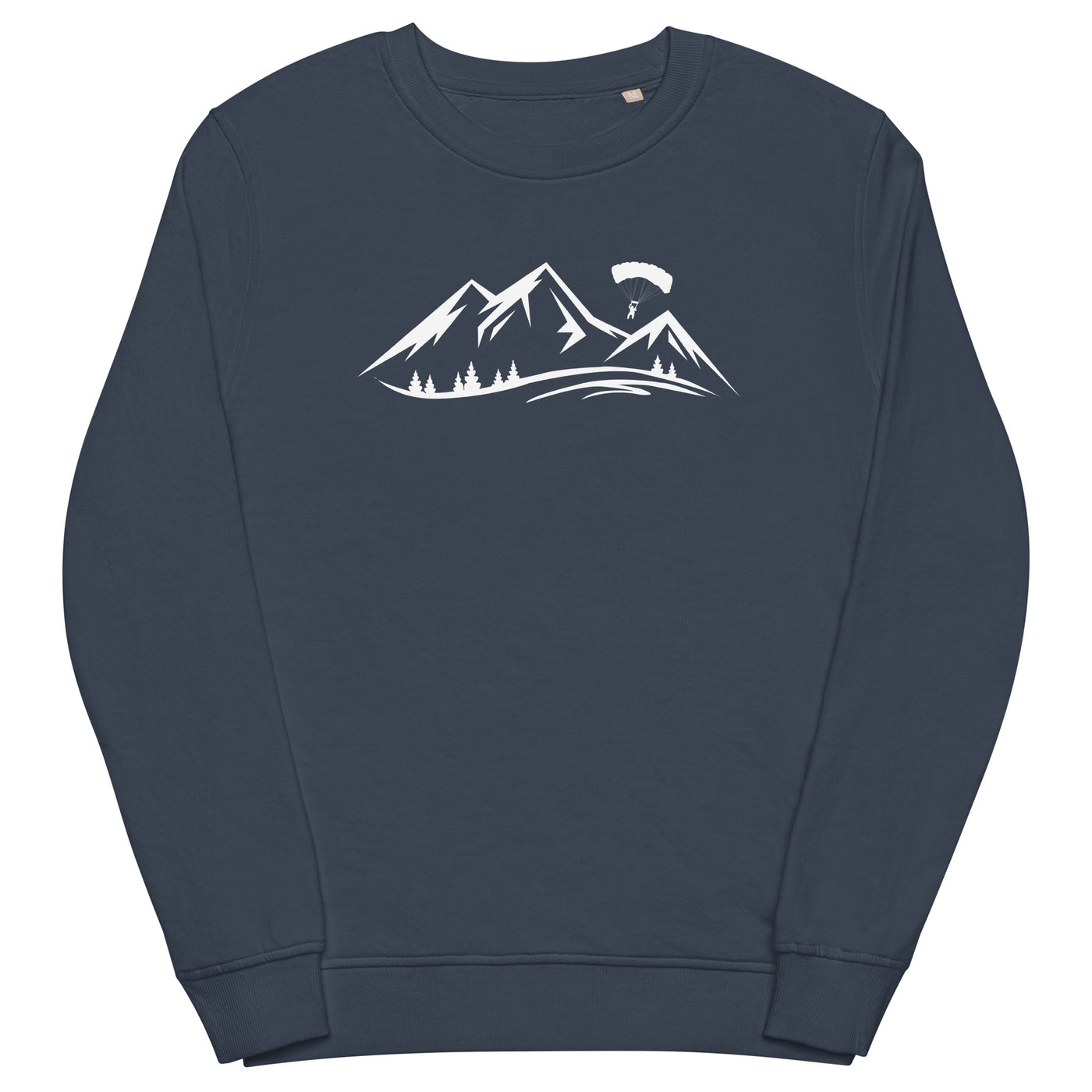 Berge und Paragleiten - Unisex Premium Organic Sweatshirt berge xxx yyy zzz French Navy