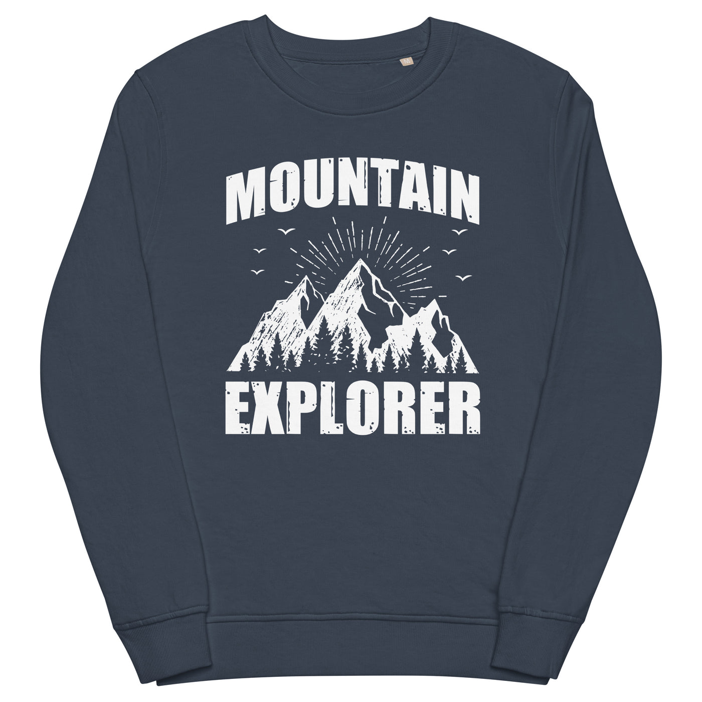 Berge Explorer - Unisex Premium Organic Sweatshirt berge xxx yyy zzz French Navy
