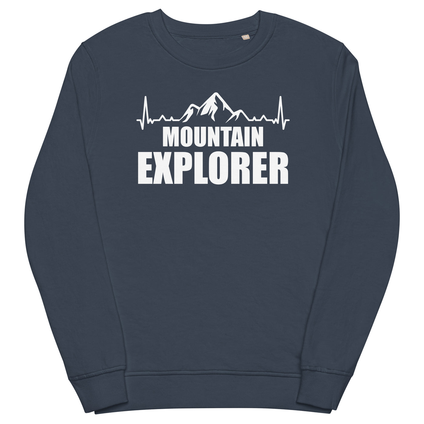 Berge Explorer 1 - Unisex Premium Organic Sweatshirt berge xxx yyy zzz French Navy