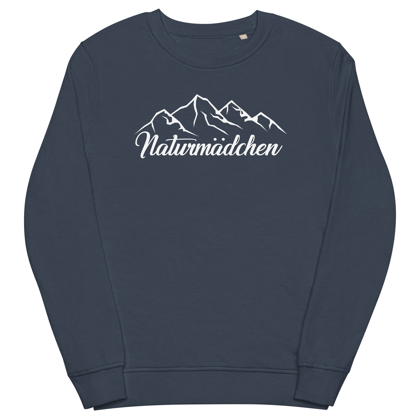 Naturmadchen - Unisex Premium Organic Sweatshirt berge xxx yyy zzz French Navy