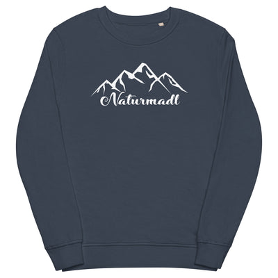 Naturmadl - Unisex Premium Organic Sweatshirt berge xxx yyy zzz French Navy