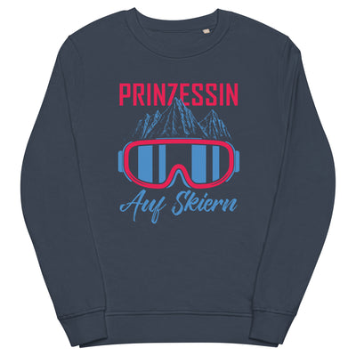 Prinzessin auf Skiern - (S.K) - Unisex Premium Organic Sweatshirt klettern xxx yyy zzz French Navy