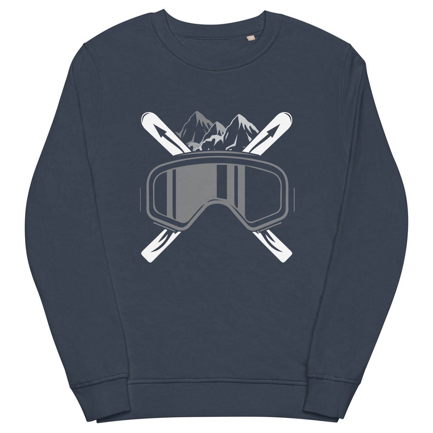 Schifoan - Unisex Premium Organic Sweatshirt klettern ski xxx yyy zzz French Navy