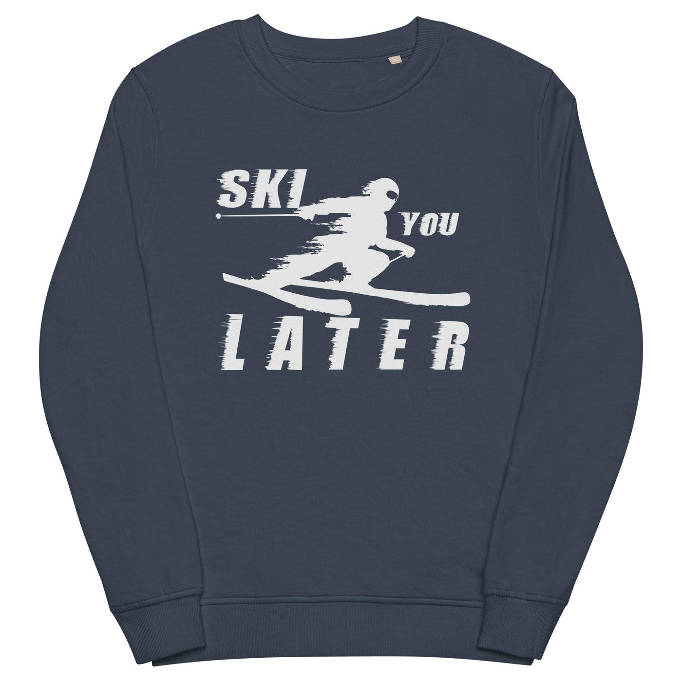 Ski you Later - Unisex Premium Organic Sweatshirt klettern ski xxx yyy zzz French Navy