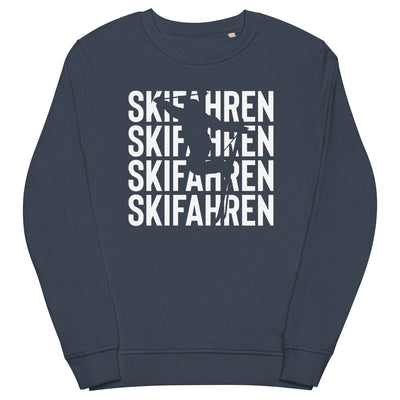 Skifahren - Unisex Premium Organic Sweatshirt klettern ski xxx yyy zzz French Navy