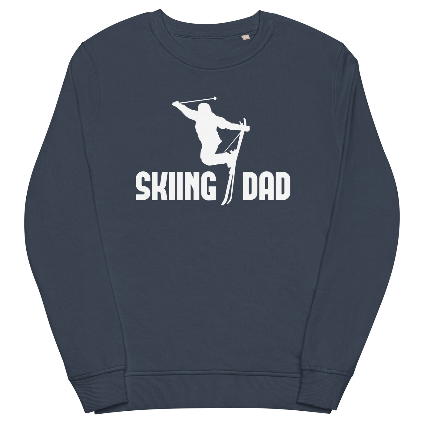 Skifahren Dad - Unisex Premium Organic Sweatshirt klettern ski xxx yyy zzz French Navy