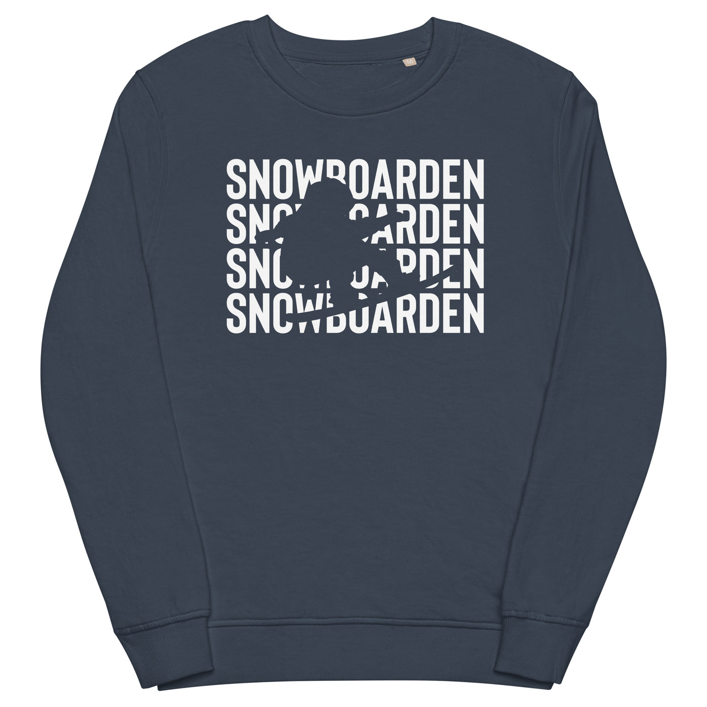 Snowboarden - Unisex Premium Organic Sweatshirt snowboarden xxx yyy zzz French Navy