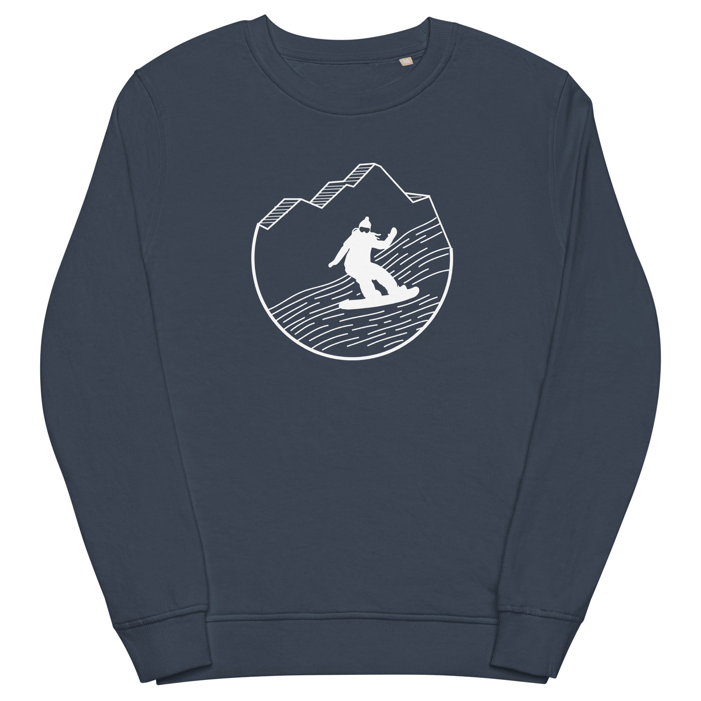 Snowboarding - (15) - Unisex Premium Organic Sweatshirt snowboarden xxx yyy zzz French Navy