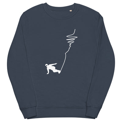 Snowboarding - (19) - Unisex Premium Organic Sweatshirt snowboarden xxx yyy zzz French Navy