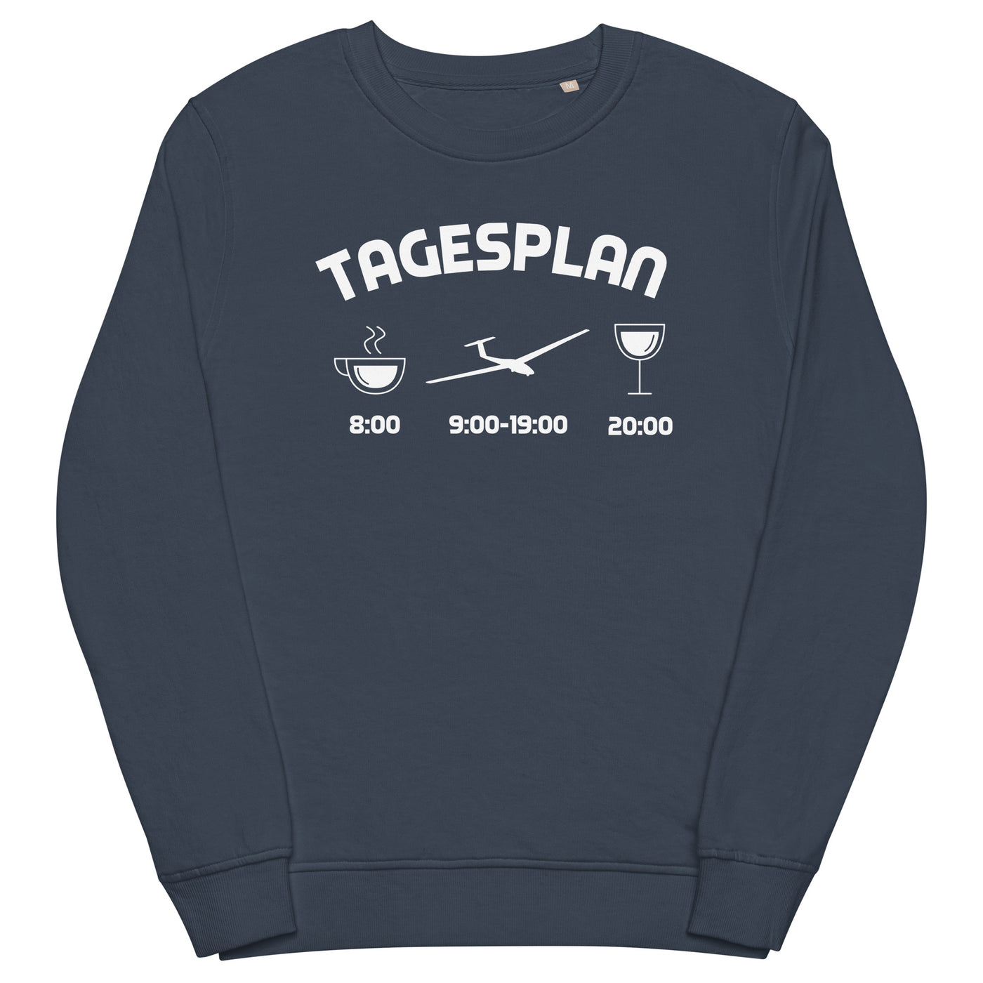 Tagesplan - Unisex Premium Organic Sweatshirt berge xxx yyy zzz French Navy