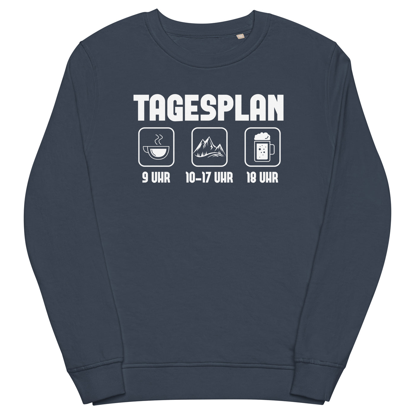 Tagesplan_-_(B) - Unisex Organic Sweatshirt | SOL'S 03574