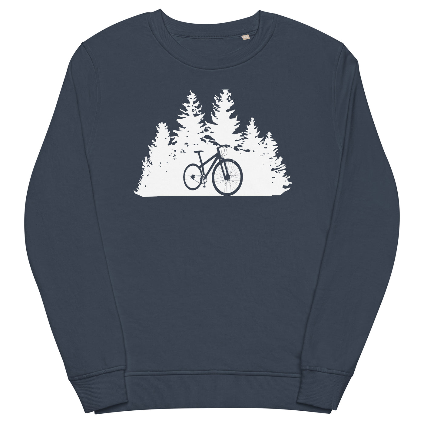 Bäume - Radfahren - - Unisex Premium Organic Sweatshirt fahrrad xxx yyy zzz French Navy