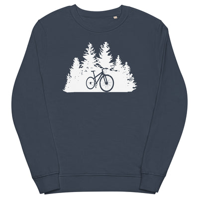 Bäume - Radfahren - Unisex Premium Organic Sweatshirt fahrrad xxx yyy zzz French Navy