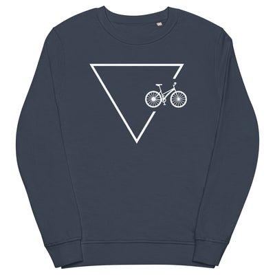 Dreieck 1 und Fahrrad - Unisex Premium Organic Sweatshirt fahrrad xxx yyy zzz French Navy