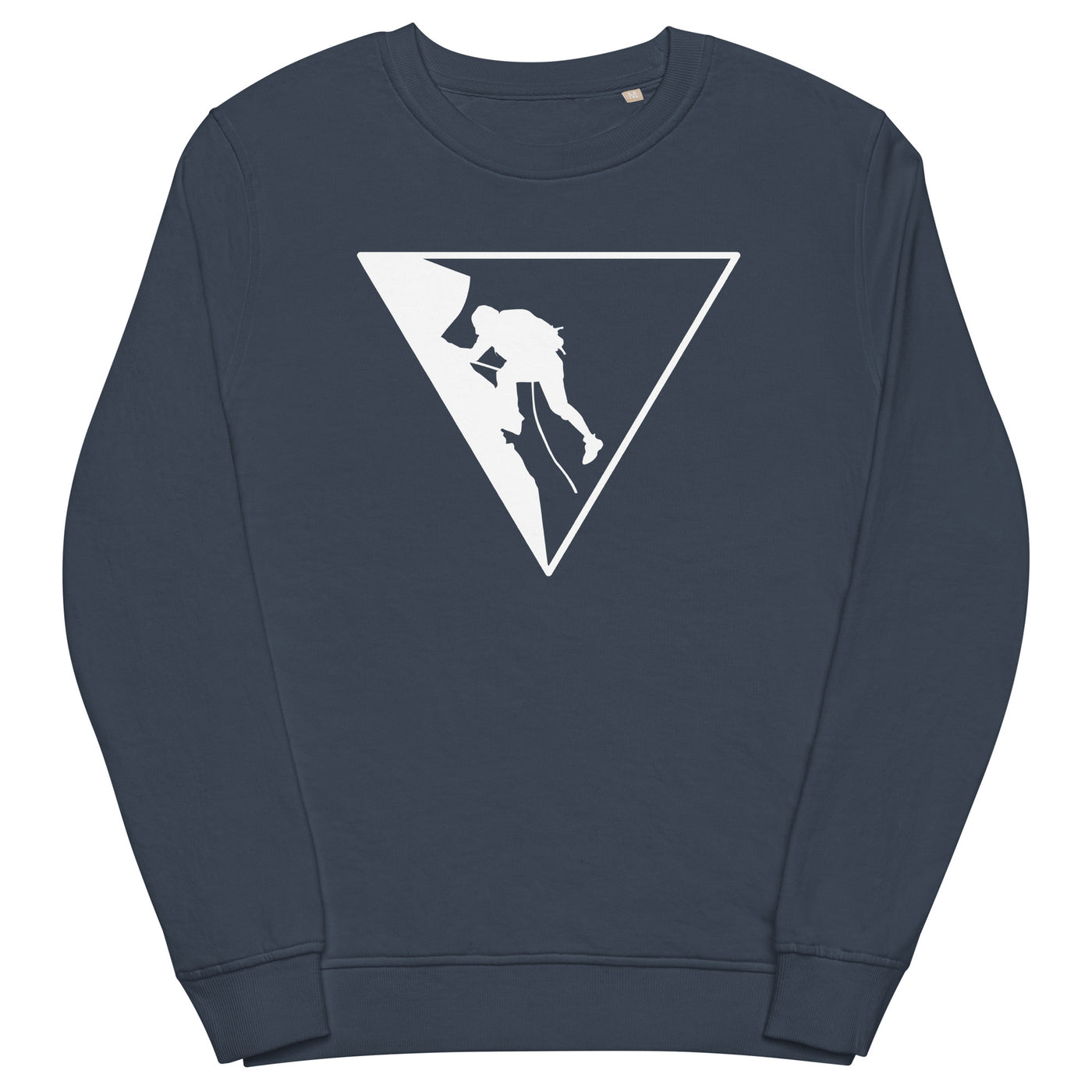 Dreieck und Klettern - Unisex Premium Organic Sweatshirt klettern xxx yyy zzz French Navy