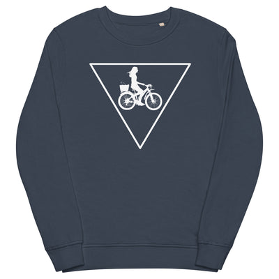 Dreieck und Radfahren - Unisex Premium Organic Sweatshirt fahrrad xxx yyy zzz French Navy