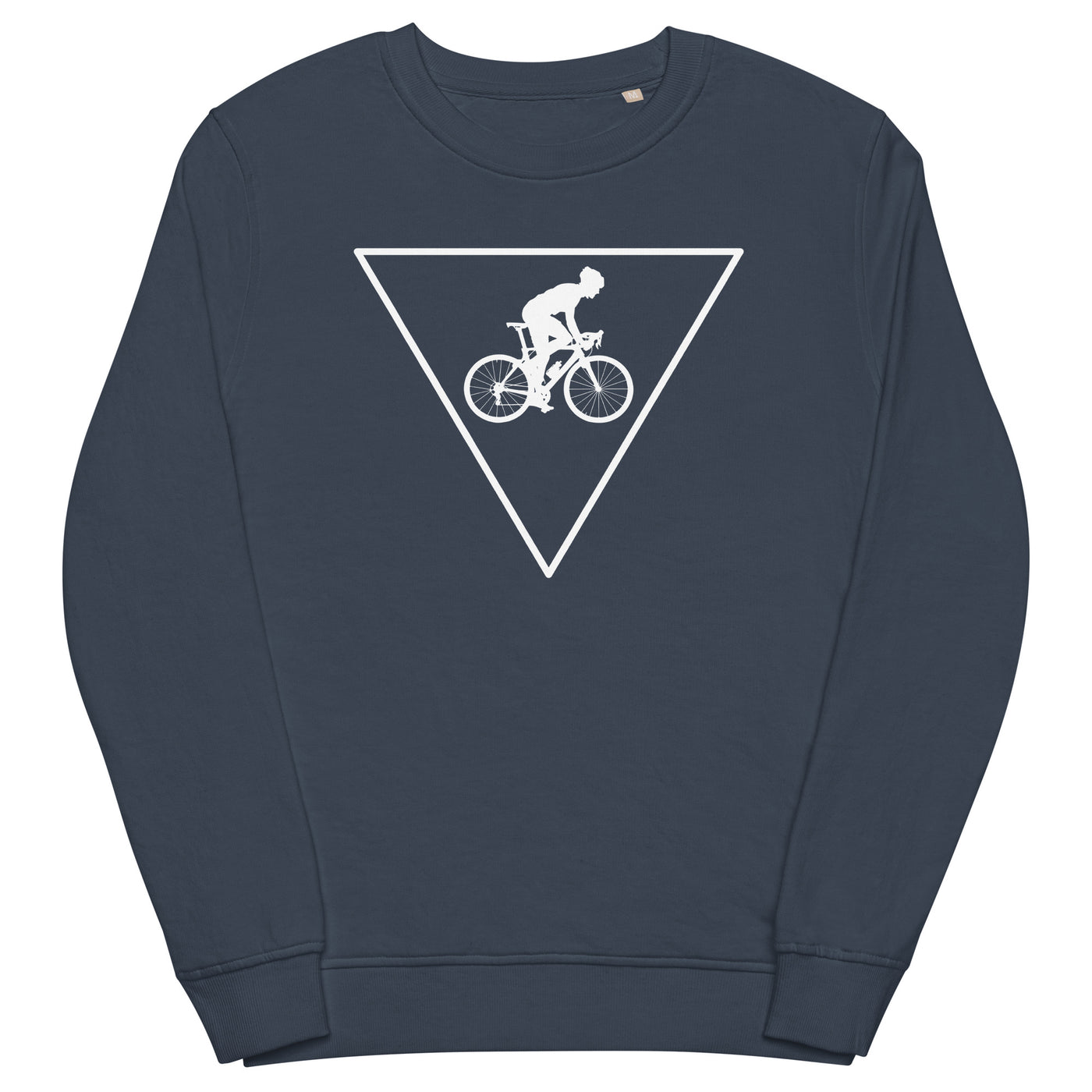 Dreieck und Radfahren - Unisex Premium Organic Sweatshirt fahrrad xxx yyy zzz French Navy