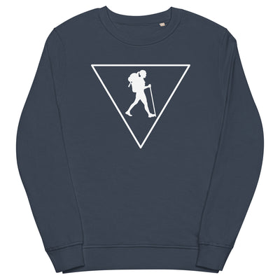 Dreieck und Wandern - Unisex Premium Organic Sweatshirt wandern xxx yyy zzz French Navy