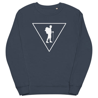 Dreieck und Wandern - Unisex Premium Organic Sweatshirt wandern xxx yyy zzz French Navy