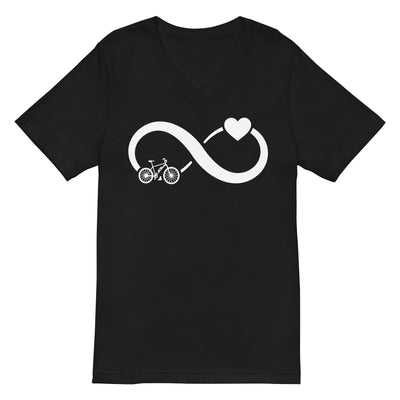 Infinity Heart and E-Bike - Herren V-Neck Shirt e-bike xxx yyy zzz Default Title