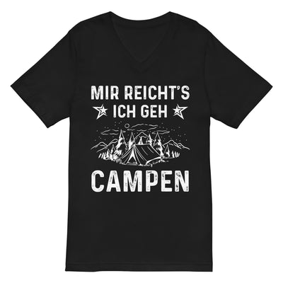 Mir Reicht's Ich Gen Campen - Herren V-Neck Shirt camping xxx yyy zzz