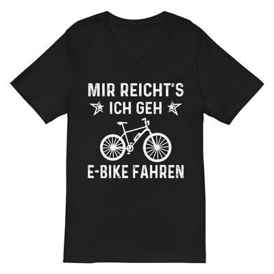 Mir Reicht's Ich Gen E-Bike Fahren - Herren V-Neck Shirt e-bike xxx yyy zzz