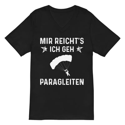Mir Reicht's Ich Gen Paragleiten - Herren V-Neck Shirt berge xxx yyy zzz