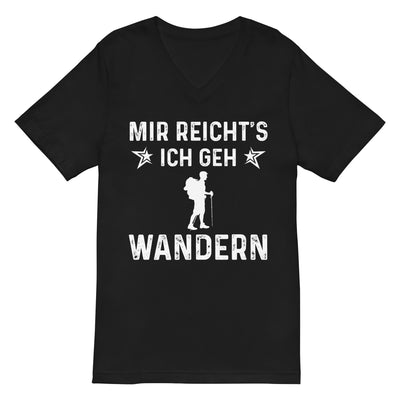 Mir Reicht's Ich Gen Wandern - Herren V-Neck Shirt wandern xxx yyy zzz 2XL