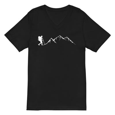 Berge - Wandern - Herren V-Neck Shirt wandern xxx yyy zzz