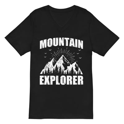 Berge Explorer - Herren V-Neck Shirt berge xxx yyy zzz 2XL