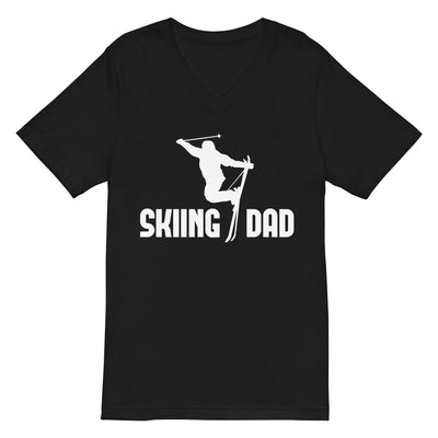 Skifahren Dad - Herren V-Neck Shirt klettern ski xxx yyy zzz 2XL