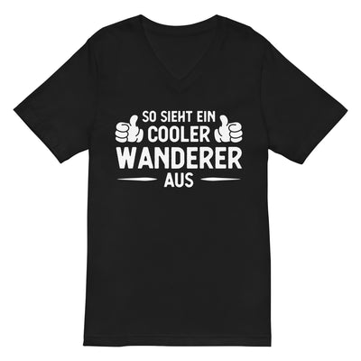 So Sieht Ein Cooler Wanderer Aus - Herren V-Neck Shirt wandern xxx yyy zzz 2XL