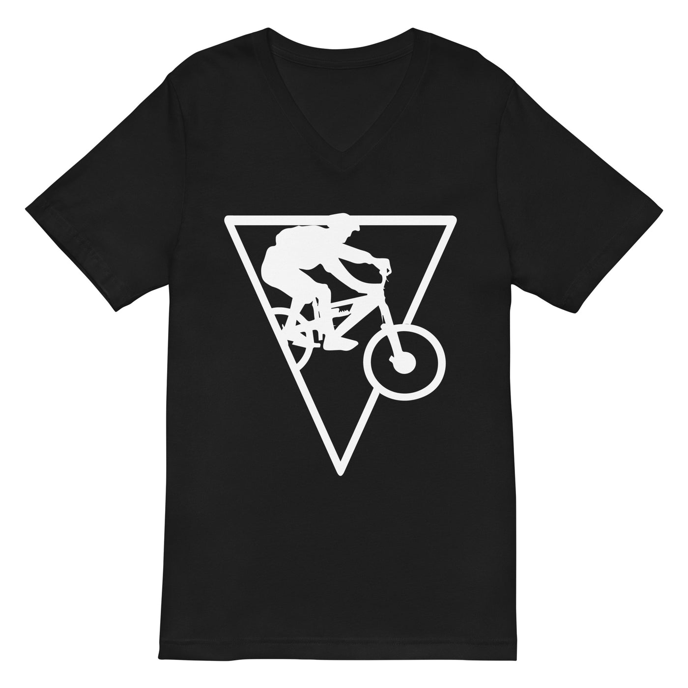 Dreieck - Radfahren - Herren V-Neck Shirt fahrrad xxx yyy zzz 2XL