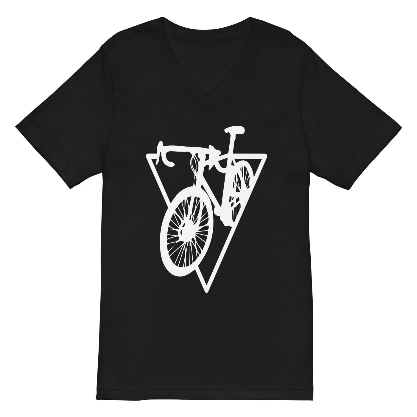 Dreieck - Radfahren - Herren V-Neck Shirt fahrrad xxx yyy zzz 2XL